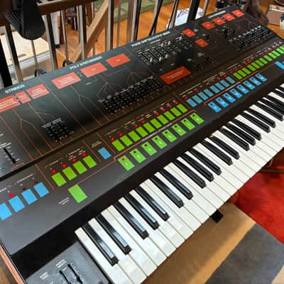 ARP Quadra Polyphonic Analog Synthesizer 1978 - 1981 - Black / Orange image 2