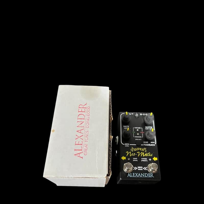 Alexander Pedals Super Neo-Matic 2010s - Black - X15249 image 1
