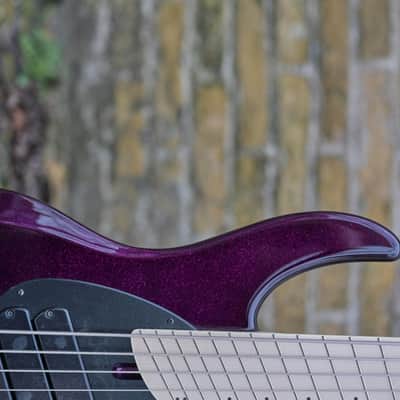 Dingwall NG3 Adam "Nolly" Getgood Signature 5 String - Midnight Purple Flake(4) image 4