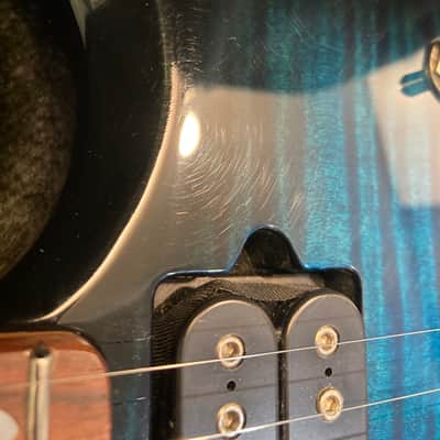 Rare Ernie Ball Music Man JP6 BFR PDN - Blue image 14