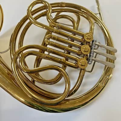 Very Clean Used Conn 14D Single F French Horn in Yellow Brass, Lacquered; with Case, Mouthpiece image 10