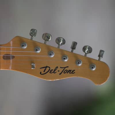 Del-Tone 50's T-Style Multibender, Light Aging - Pink Paisley image 2