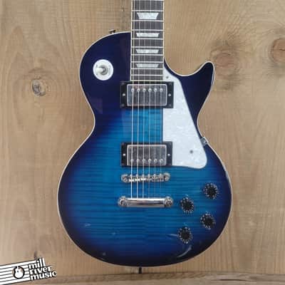 Epiphone Les Paul Standard Plus 2012 Blue Burst Used image 1