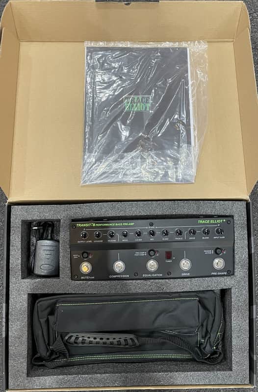 Trace Elliot Transit B Bass Multi-Effect 2010s - Black image 1