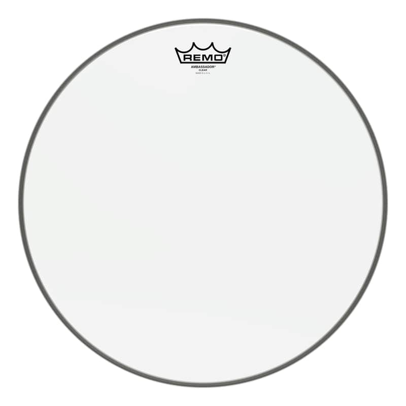 Remo BA-0316-00 Ambassador Clear Drumhead, 16" image 1