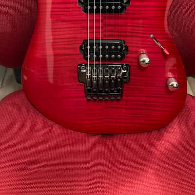 Ibanez RG1420F-RFB Prestige 2010 - Red Flame Burst image 1