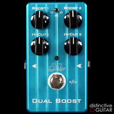 Suhr Dual Boost - Transparent Clean Boost & Buffer - Blue image 1
