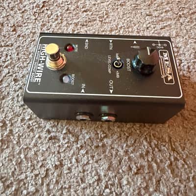 Mesa Boogie High-Wire Dual Buffer & Boost 2010s - Black image 3