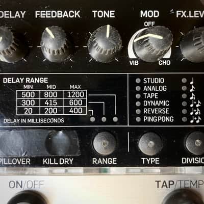 TC Electronic RPT-1 Nova Repeater Delay Pedal (2010s, black) image 3