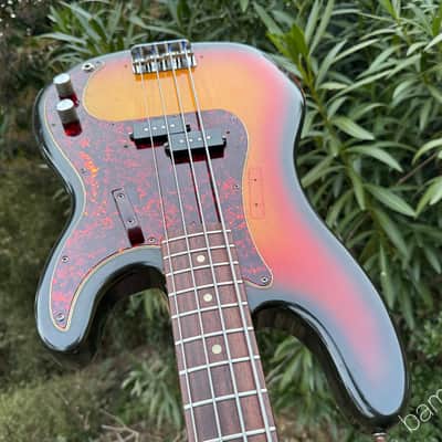 1972 Fender Precision Bass - Sunburst - Special Rosewood Neck - OHSC image 13