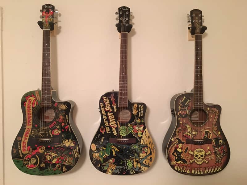 Fender Vince Ray Dreadnought Cutaway Acoustic-Electric Guitars - Entire 4 Guitar Collection image 1
