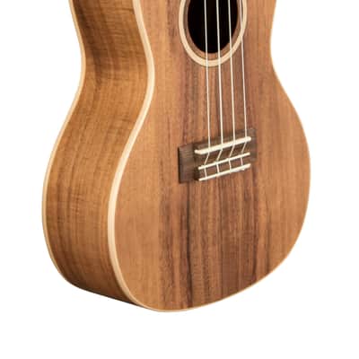 Lanikai Acacia Solid Top Uke Concert Ukulele Natural Finish | Free Gig Bag | NEW Authorized Dealer image 4