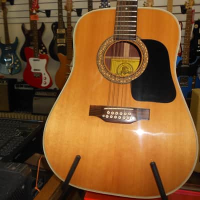 Favilla 12 string F-12-H 1960's natural image 1