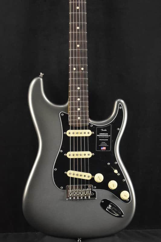 Mint Fender American Professional II Stratocaster Mercury Rosewood Fingerboard image 1