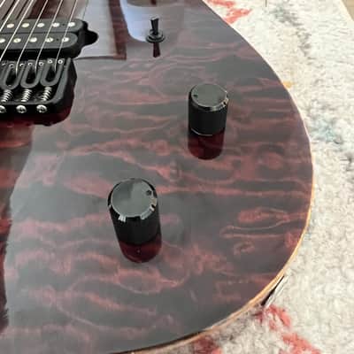 Sherman Custom 7 String 2013 - Nitro Purple Quilt image 5