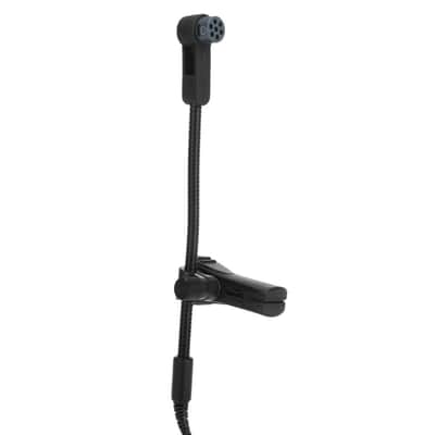 Liquid Audio Sennheiser 908 B Condenser Gooseneck Clip-on Microphone Bundle w/Pig Hog PHM10 8mm Mic Cable Polishing Cloth image 4