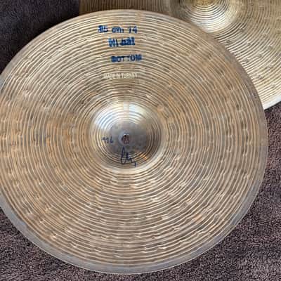 Bosphorus 14" Hi-Hat Cymbals (Pair) 2010s - Traditional image 3