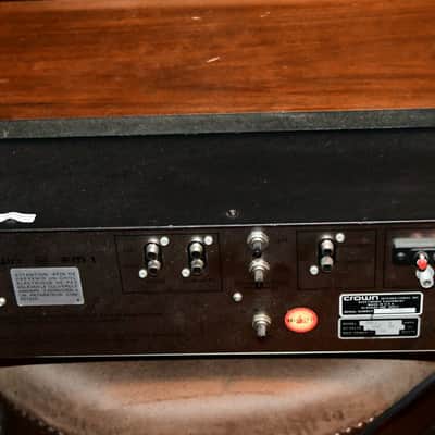 Crown International Radio Electronics FM1 Digital Tuner with wooden case Vintage sep25 #22 1979 - wood image 4