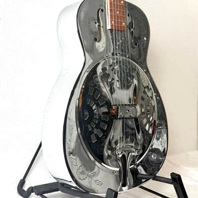 Dobro Model 33H Square Neck Resonator Guitar 1980 - Chrome image 5