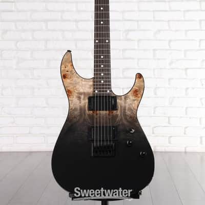 Schecter C-1 Standard Electric Guitar - Black Fade Burst Burl (C1StdBFBBd1) image 1