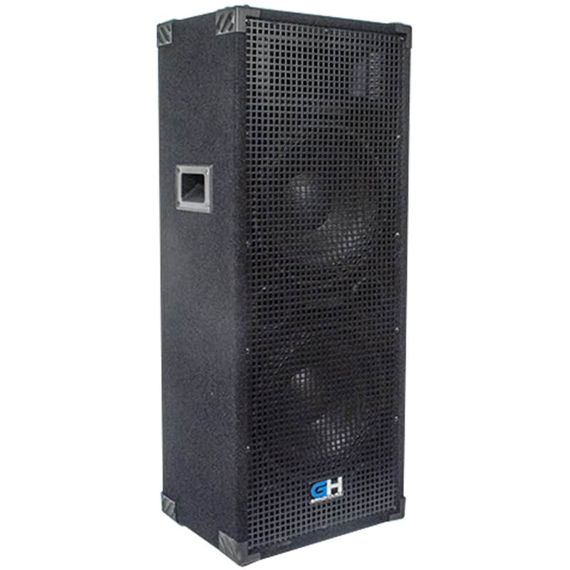 Seismic Audio GH212L - Passive Dual 12 Inch 2-Way PA/DJ Loudspeaker Cabinet - 1250 Watt Full Range PA/DJ Band Live Sound Speaker image 1