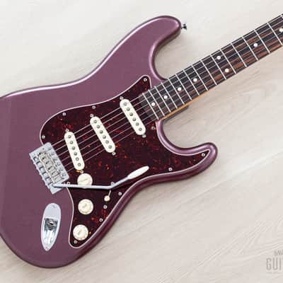 2013 Fender + MJT Stratocaster Partscaster Classic 60s Neck & Burgundy Mist Lacquer Body w/ Case image 1