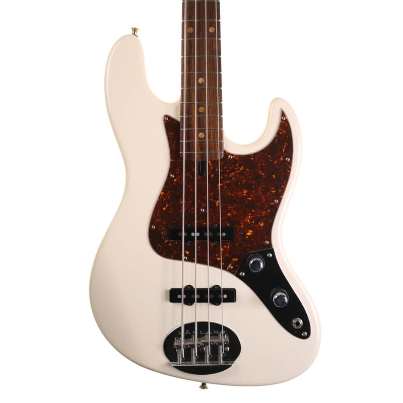 Lakland USA 44-60 Joe Osborn Bass, Rosewood, Olympic White | Reverb