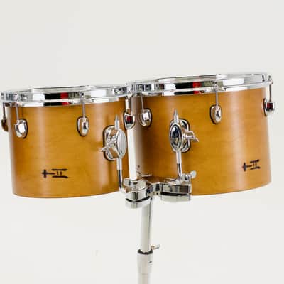 TreeHouse Custom Drums Academy Concert Toms - Small Four 6-8-10-12 LIGHT BROWN image 3