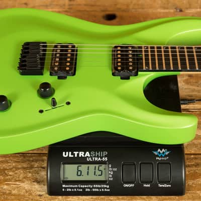 Jackson Pro Plus Series Soloist SLA2 HT - Ebony - Toxic Apple image 8