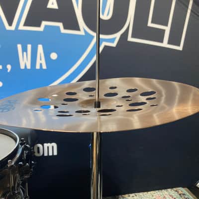 Paiste - Tris Imboden's, Chicago, PST Series 14" Swiss Hat 548g, paired with Swiss Flanger Stack Bottom 592g 2015 image 12
