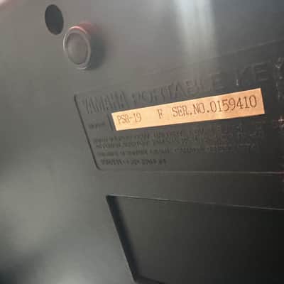 Yamaha PSR-19 Portatone Keyboard image 10