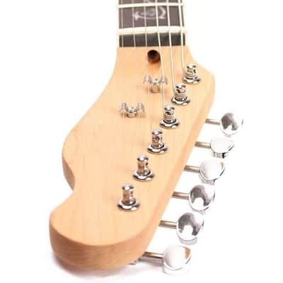 Semi Hollow Body Electric Guitar,Electric Guitar,Quilted Maple Top ,Bridge, Flower Inlay image 3
