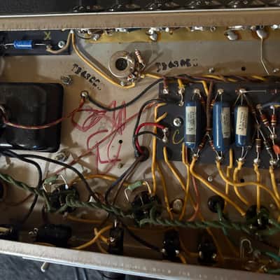 Fender Super Reverb 2-Channel 40-Watt 4x10" Guitar Combo 1963 - 1967 - Black Panel image 4