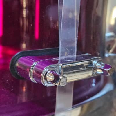 RL Drums Purple Acrylic 12"x 5.5" snare drum image 8