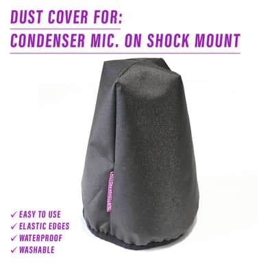 DUST COVER for Condenser Mics On Shockmount image 5