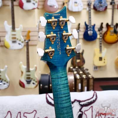 PRS Wild West Guitars 25th Anniversary Limited Run Wood Library Artist Package Custom 24 Piezo Laguna (Private Stock Color) 7.85 LBS (US Only / No International Shipping) image 10