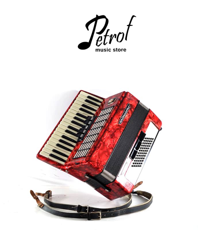 German Made Top Quality Accordion Weltmeister Stella 60 bass, 8 registers - from the Golden Era - Excellent Condition image 1