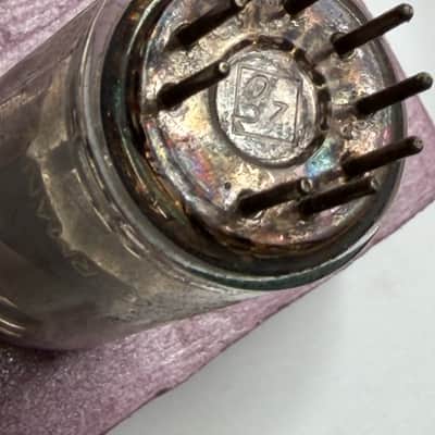1962 Telefunken ECC83 / Computor / GAP / R High Grade Smooth Plate tests strong. image 3