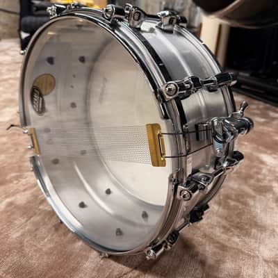 Tama PAL146 Starphonic Aluminum 6x14" Snare Drum 2010 - Present - Matte Aluminum image 7