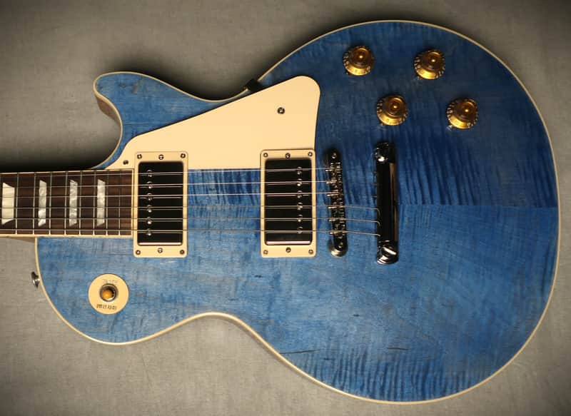 Gibson Les Paul Standard 50's Figured Top Ocean Blue 2024 DEMO image 1