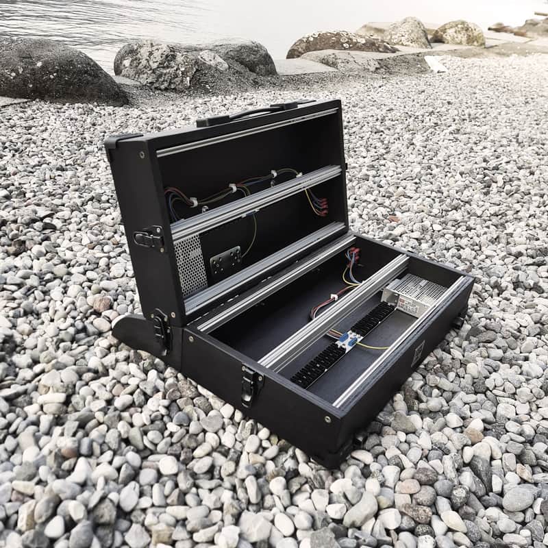 (2x6U) 12U Eurorack Case Powered, 84 or 104 hp, modular synthesizer, patched resealable image 1