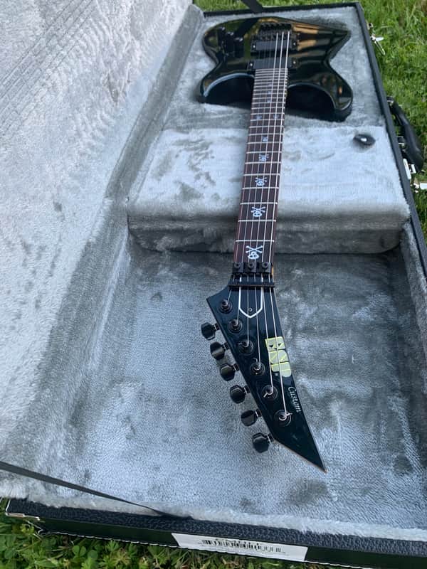 ESP KH2 Kirk Hammett MM270 Zorlac 1990 Black | Reverb