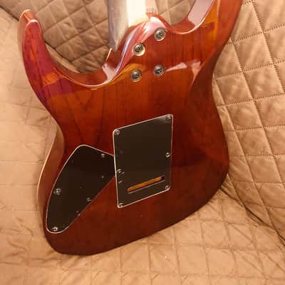 Cort X700DUALITYAVB Duality X Series Flamed Maple on Swamp Ash Body 6-String Electric Guitar w/Bag image 4