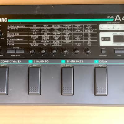 Korg A4 Vintage Bass synth multi effect for bass made in JAPAN rare Bass Version image 3