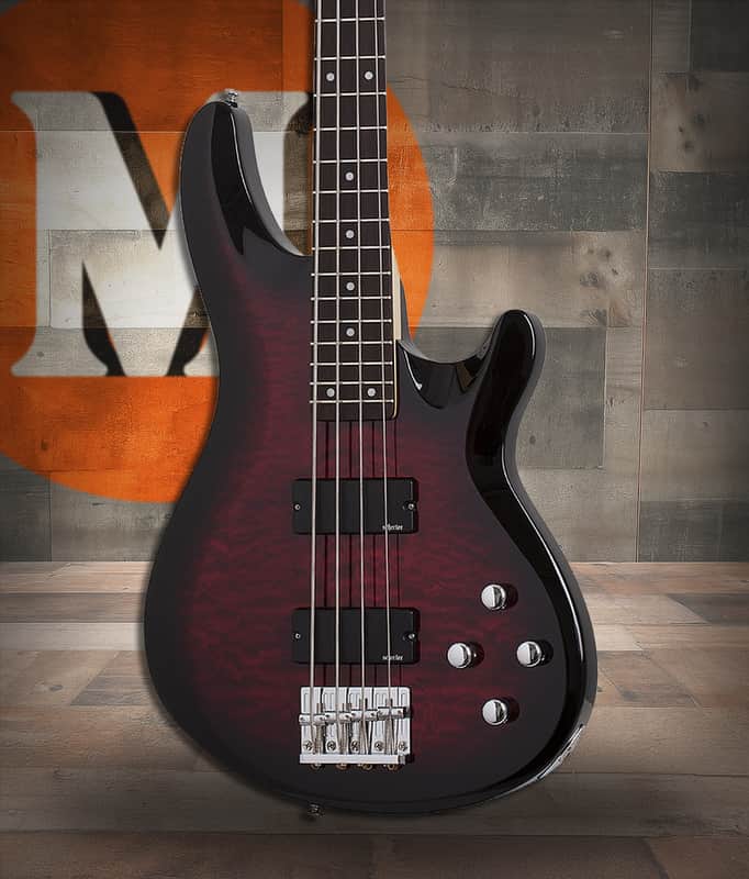 Schecter C-4 Plus - See Through Cherry Burst (591) image 1