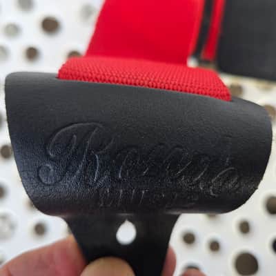 Rondo Music Guitar Strap 2000 - Red Cloth image 8