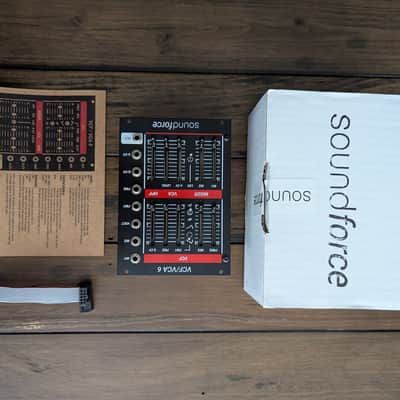 Soundforce VCF/VCA 6 Juno-Style Filter + VCA - Black - MINT image 3