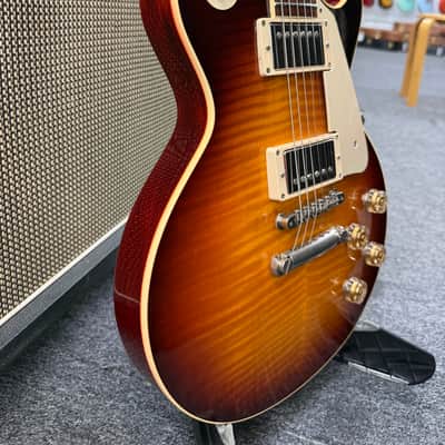 Gibson 60 Reissue Les Paul Standard GC Exclusive 2016 - Desert Burst Flame Top image 5