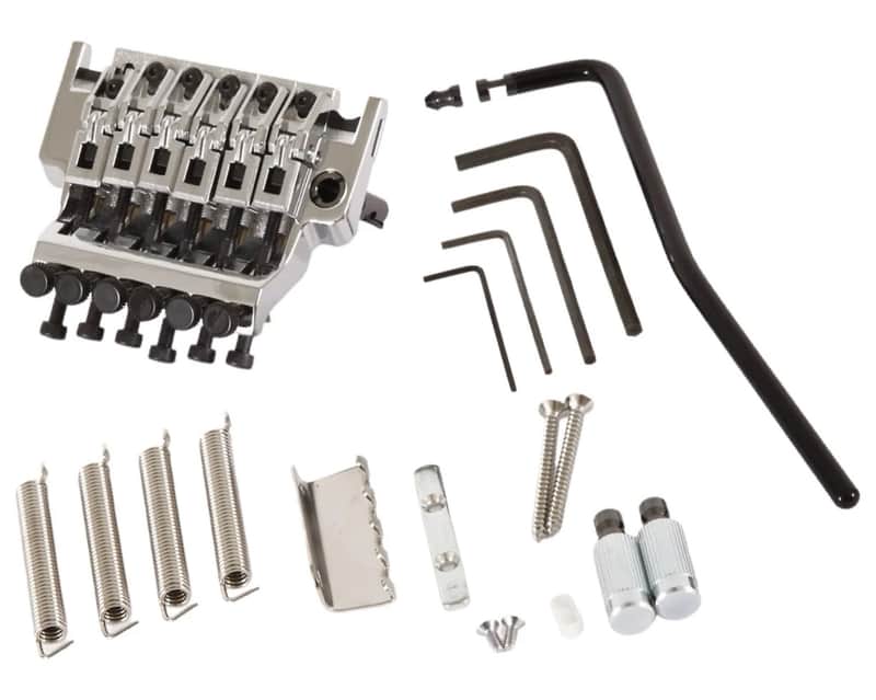Ibanez EDGE Guitar Tremolo Bridge with 31mm Block, 2ED1R31C - CHROME image 1