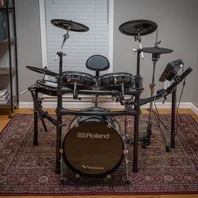 Roland TD-25KVX V-Drum Kit with Mesh Pads 2010s - Black